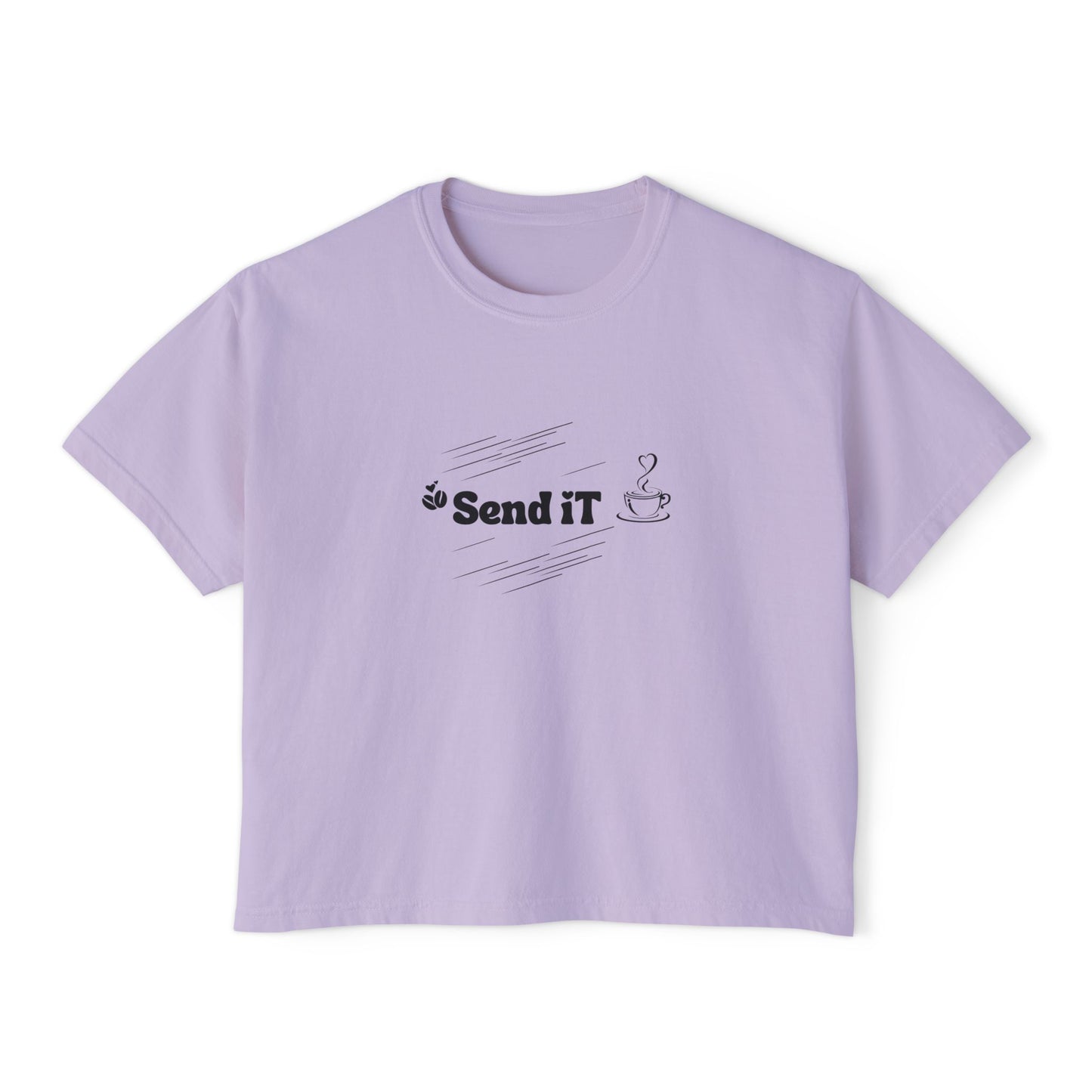 Busy Mom Send It Boxy Tee