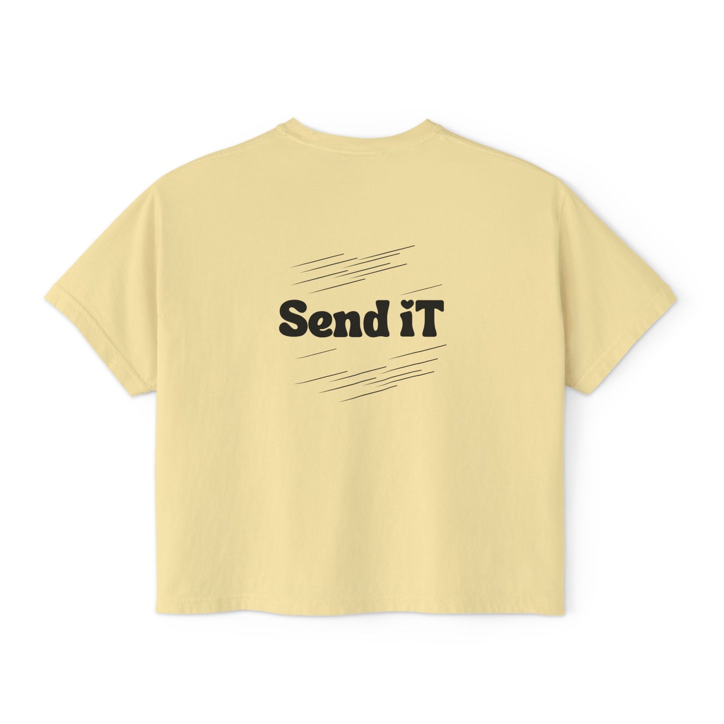 Cowgirl Send It Boxy Tee