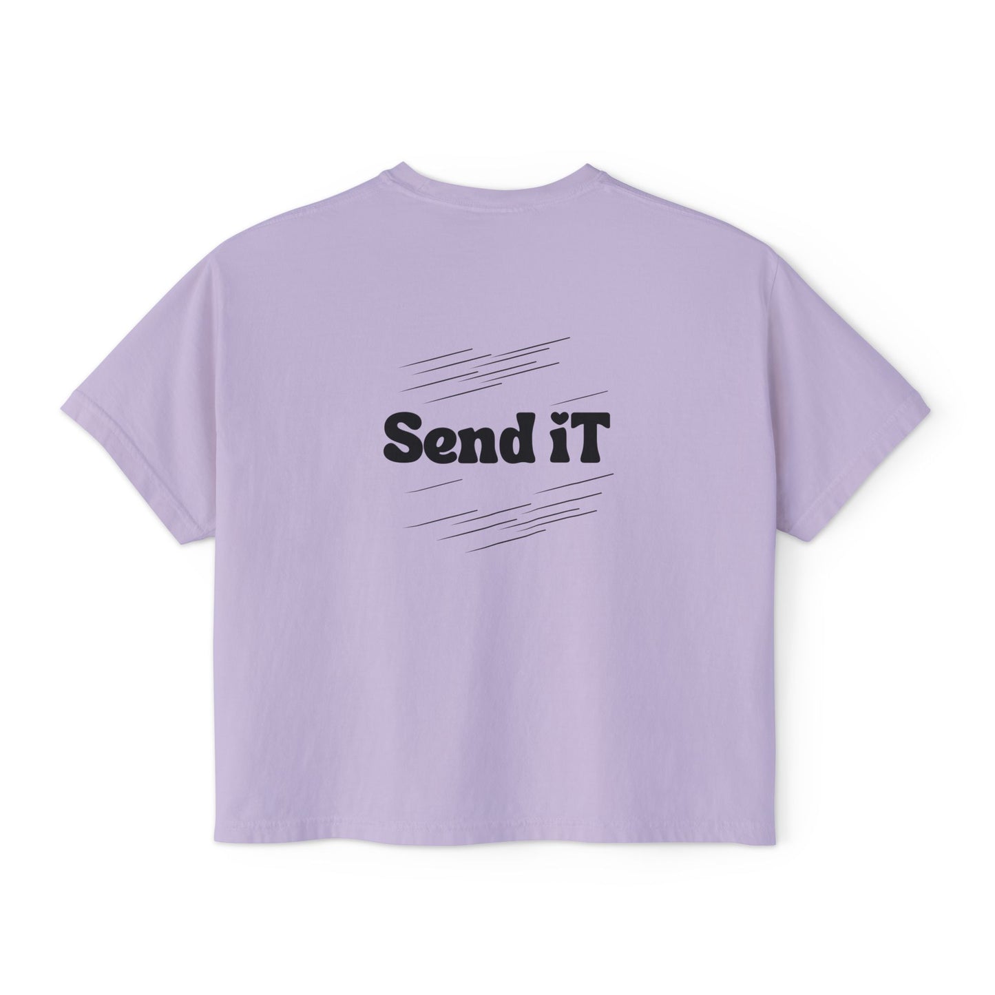 Cowgirl Send It Boxy Tee