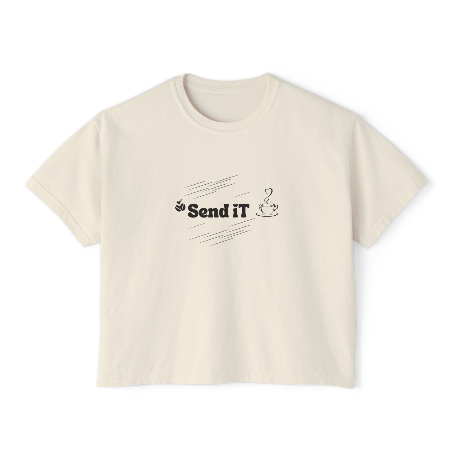 Busy Mom Send It Boxy Tee