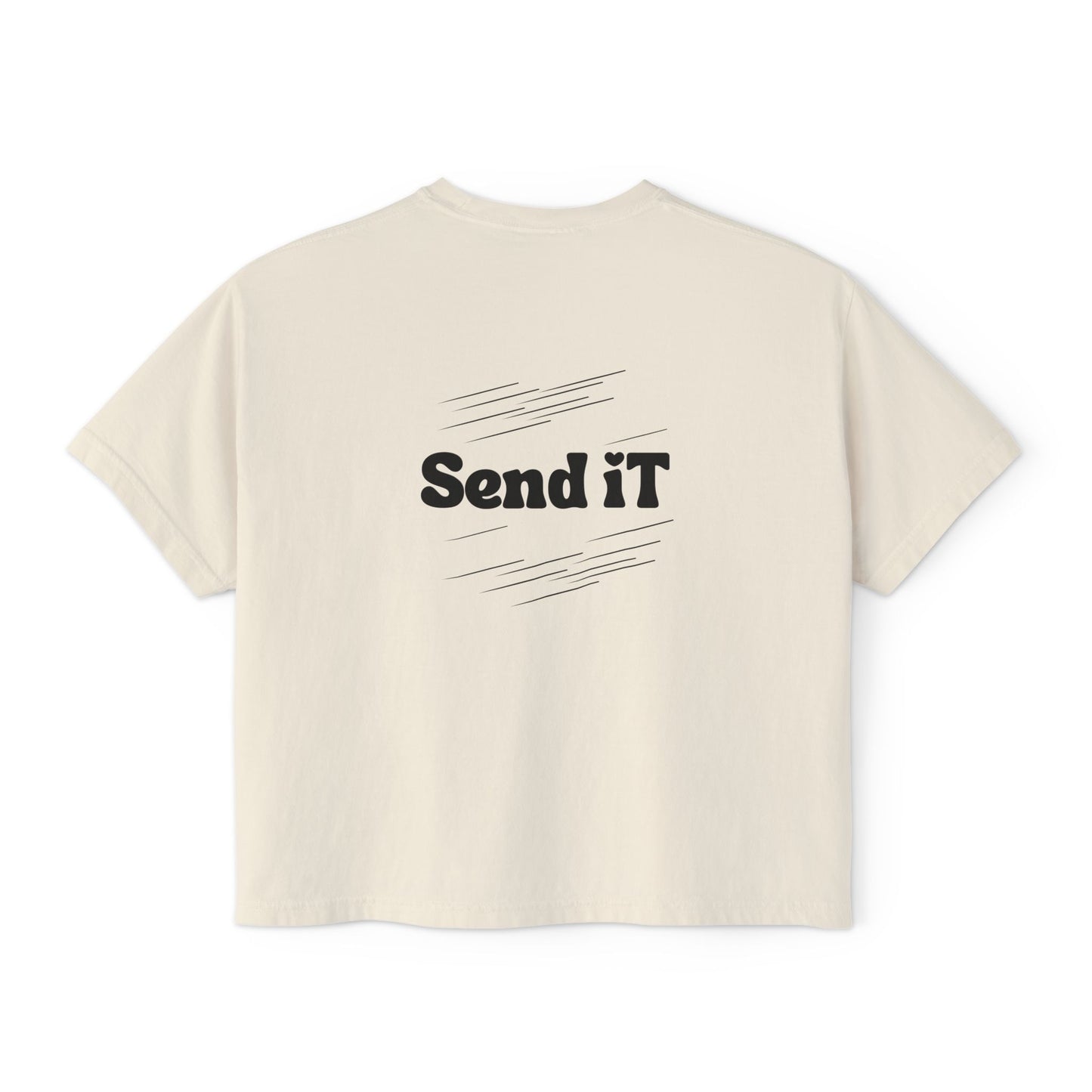 Cowgirl Send It Boxy Tee