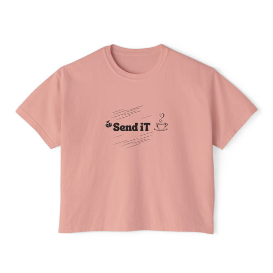 Busy Mom Send It Boxy Tee