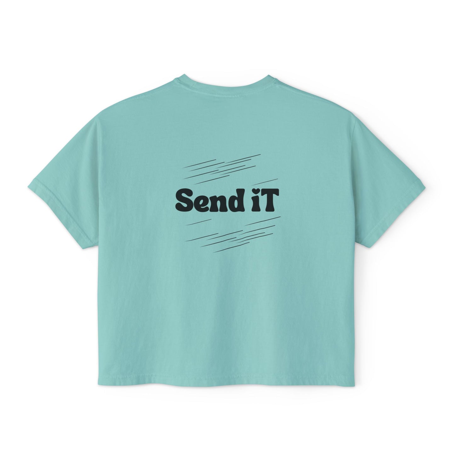Cowgirl Send It Boxy Tee