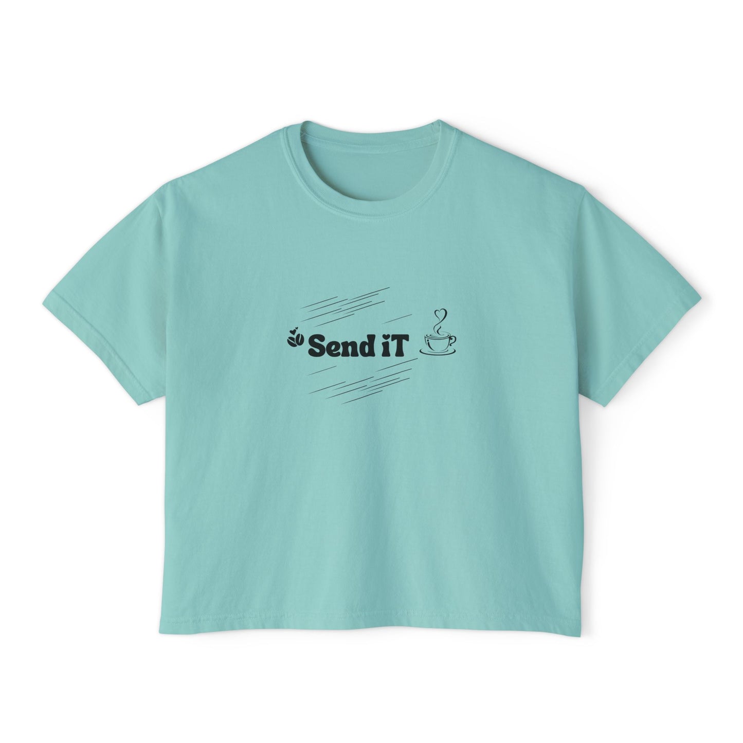 Busy Mom Send It Boxy Tee