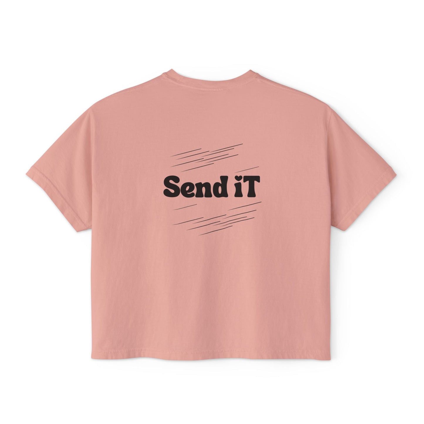 Cowgirl Send It Boxy Tee