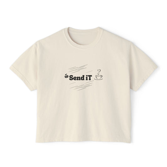 Busy Mom Send It Boxy Tee